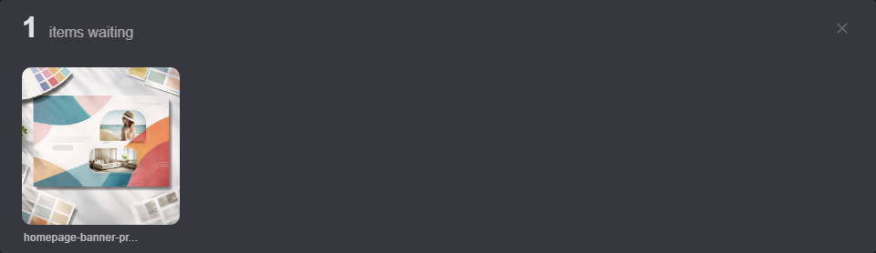Claim unassigned work dialog